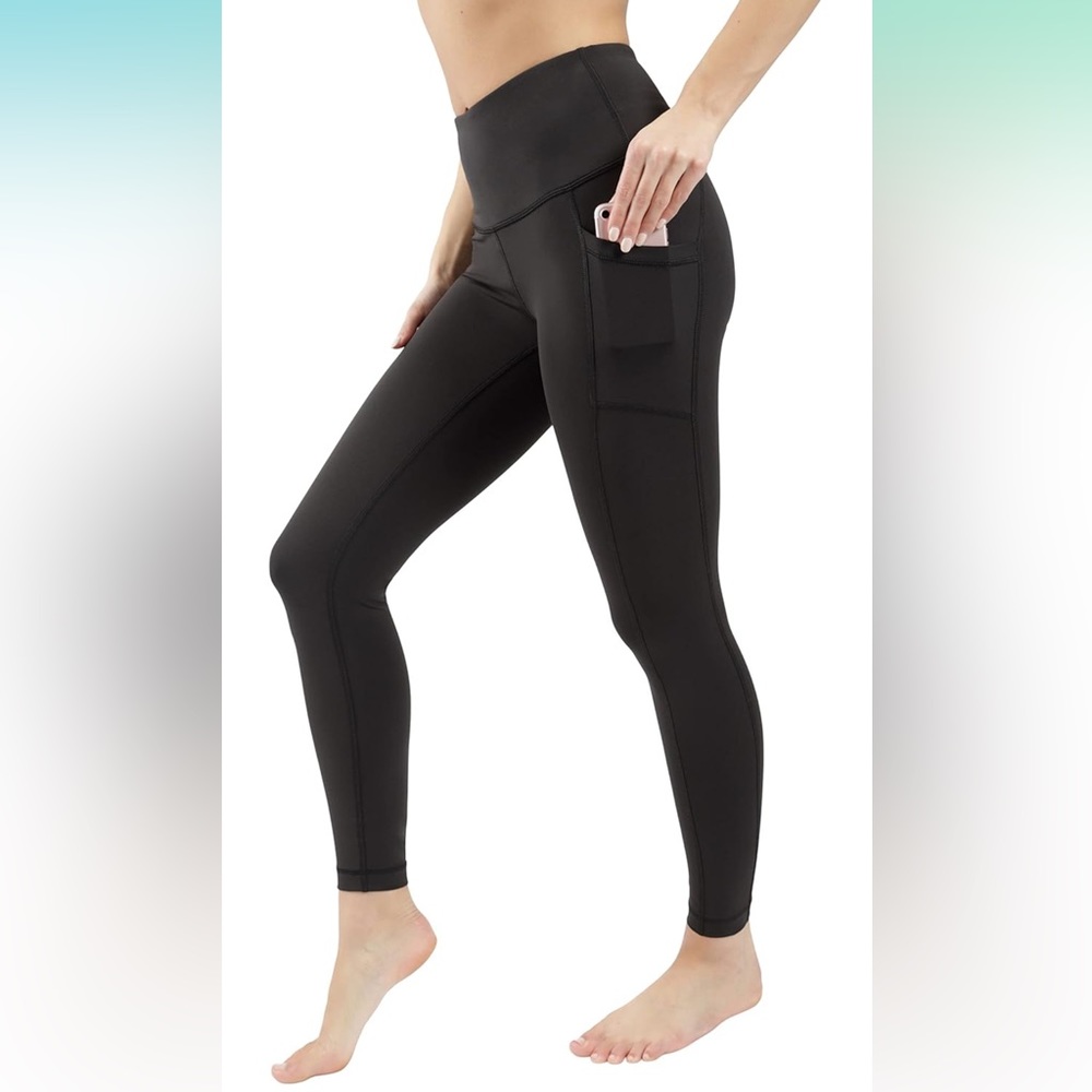 NWT. 90 Degree By Reflex High Waist Tummy Control Interlink AnkleLength Leggings